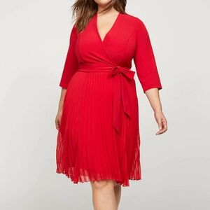 Lane Bryant fit to flare dress.